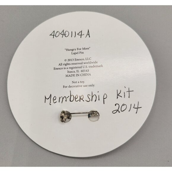 Charming Tails Life Is A Picnic Figurine and Pin Exclusive Members Only Kit - Picture 10 of 11